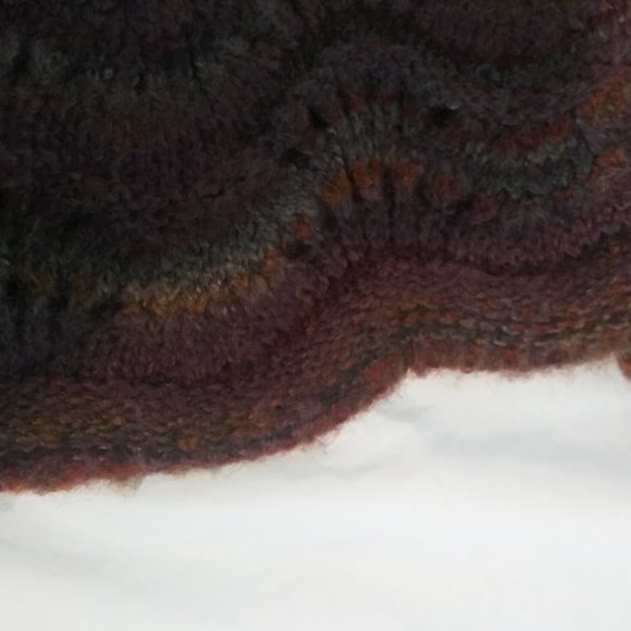 Royal Robbins women's size L burgundy multicolored cardigan sweater - Picture 12 of 14